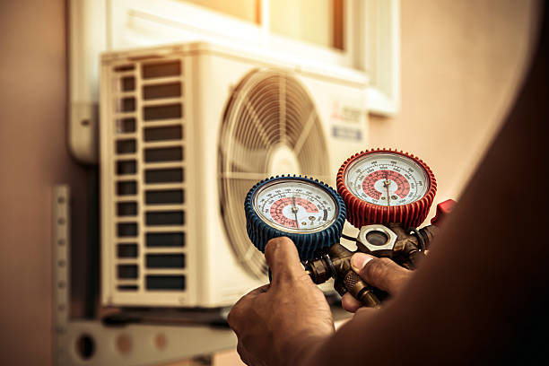 Professional Ductwork Repair technician working in Hollister, CA